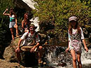 Waterfalls between Upper and Lower Sardine Lake