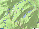 Sierra Buttes Topo Map