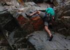 Elephant Graveyard rock climbing
