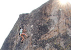 Kirkwood Lake rock climbing