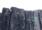 Donner Summit rock climbing