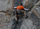 Space Domes rock climbing