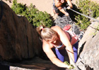 Twin Crags rock climbing