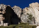 Woodfords rock climbing