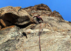 Woodfords rock climbing