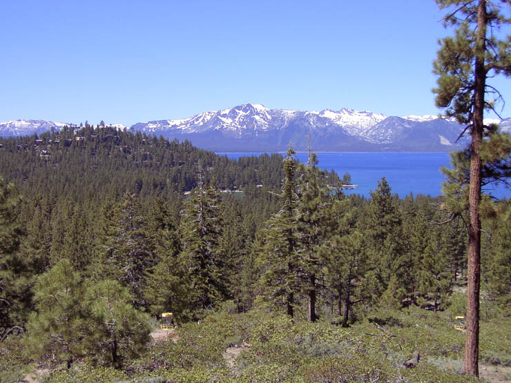 View from Zephyr Cove Disc Course