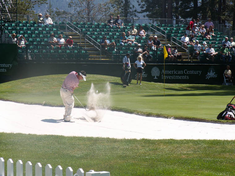 Corey Nakatani in the sand
