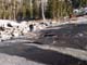 Water on granite