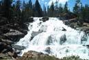 Waterfall at big flow volume