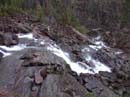 Glen Alpine falls from the top