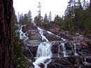 Waterfall with low flow