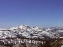 Backcountry skiing on Jakes Peak