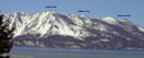 View Jakes Peak from South lake Tahoe