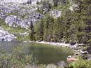 Beach at Angora Lake