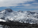 Looking toward the Southwest side of Carson Pass from Red Lake Peak