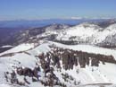 Rock Spires and Lake Tahoe