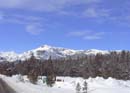 View of Stevens Peak from Hwy 88