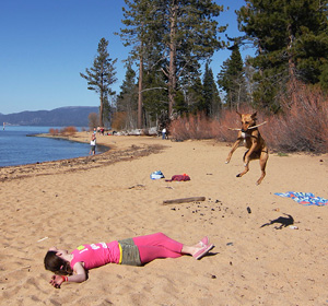 Lake Tahoe climbing