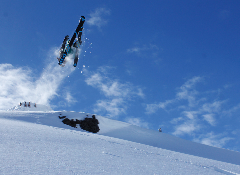 skier flipping