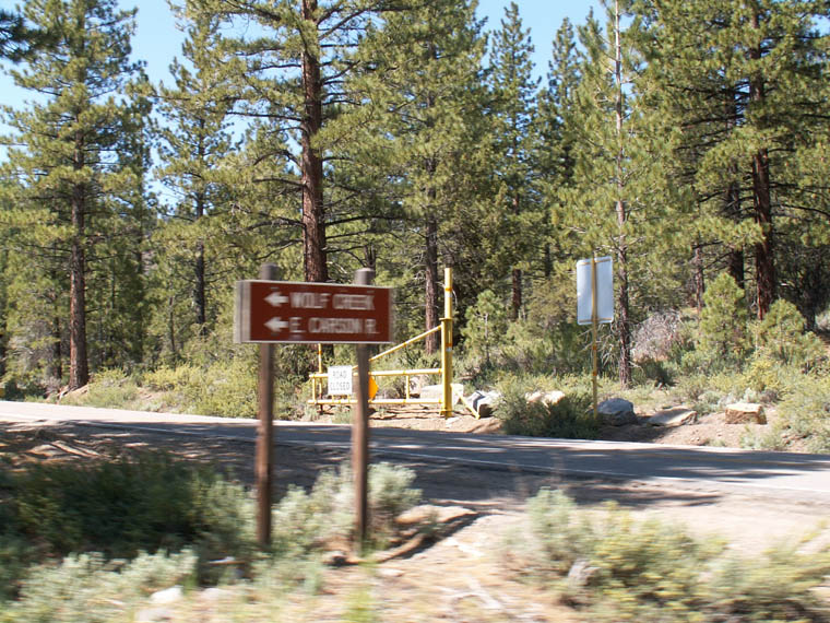 Turnoff for upper section put in