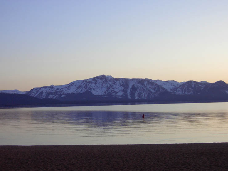 Mt Tallac at dusk