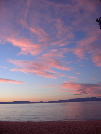 Sunset from Pope Beach